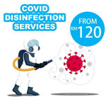 Picture of COVID Disinfection Services (Per Square Foot)