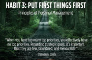Picture of [Topic 5] 7 Habits : Put First Things First (Habit 3)