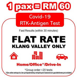 Picture of Covid-19 Test RTK-Antigen (Flat Rate - Klang Valley Only)