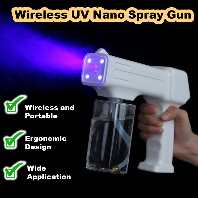 Ren Ecosystem. DIY Disinfection Wireless UV Nano Spray Gun