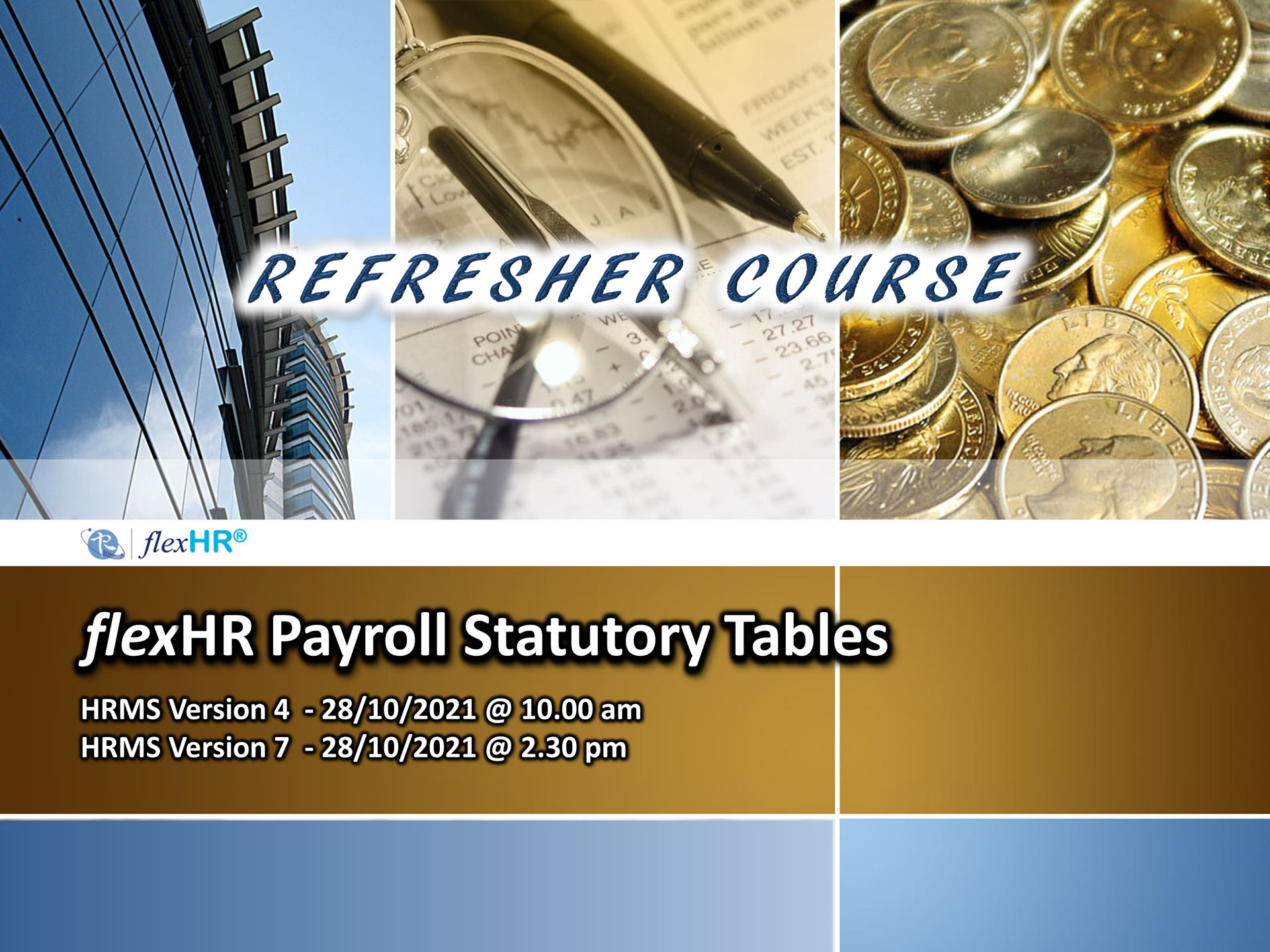 Picture of Refresher Course - Payroll Statutory Tables