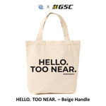 Picture of #GSCAdmin Canvas Tote Bag: Hello. XXX
