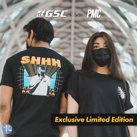 Picture of [EXCLUSIVE] PMC x GSC BE QUIET TEE