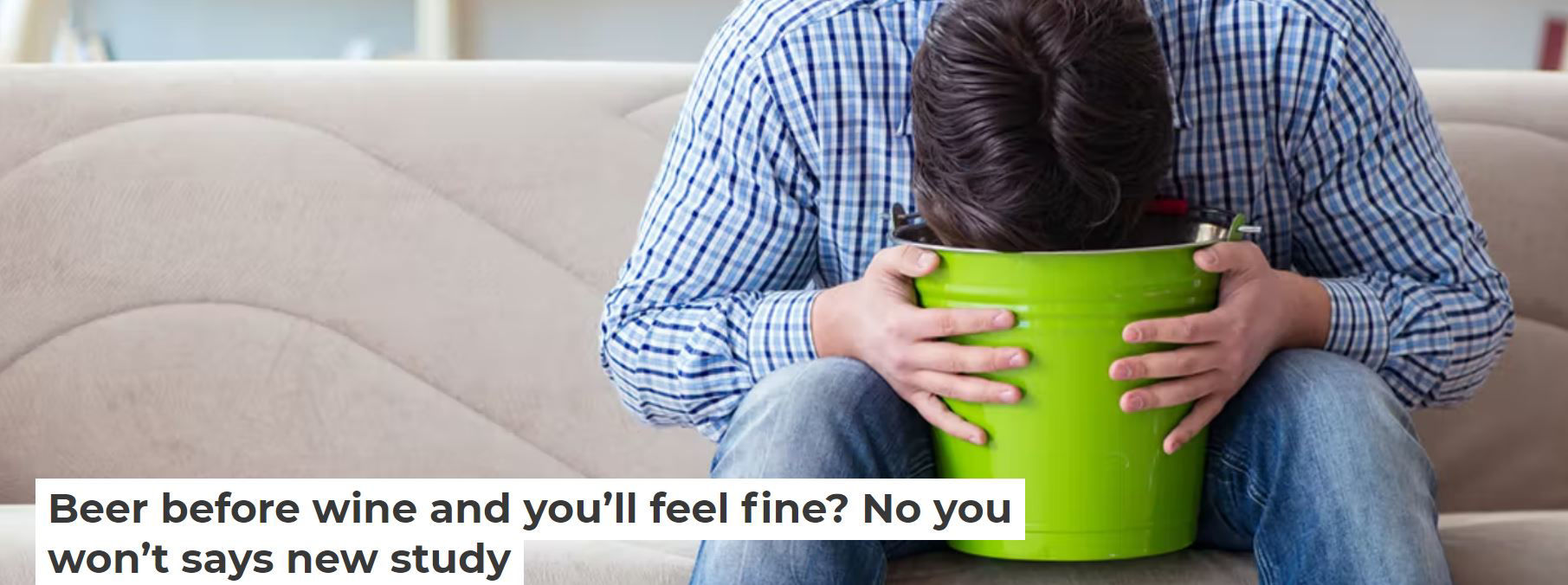 Ren Ecosystem. Beer before wine and you’ll feel fine? No you won’t says