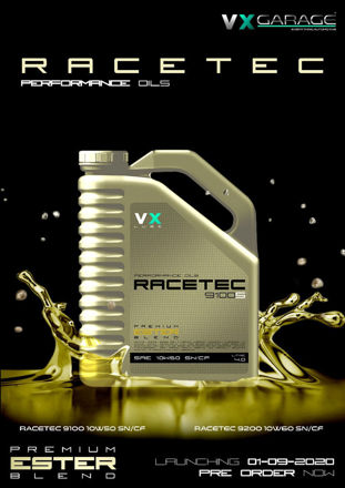 Picture of RACETEC 9100S 10W50 SN/CF (Ester Synthetic)