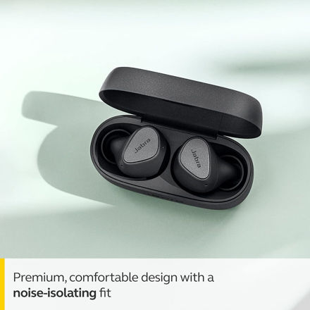 Picture of Jabra Elite 3 rue Wireless Bluetooth Earbuds Noise Isolating Clear Call IP55 Waterproof Powerful Bass Surround Sound
