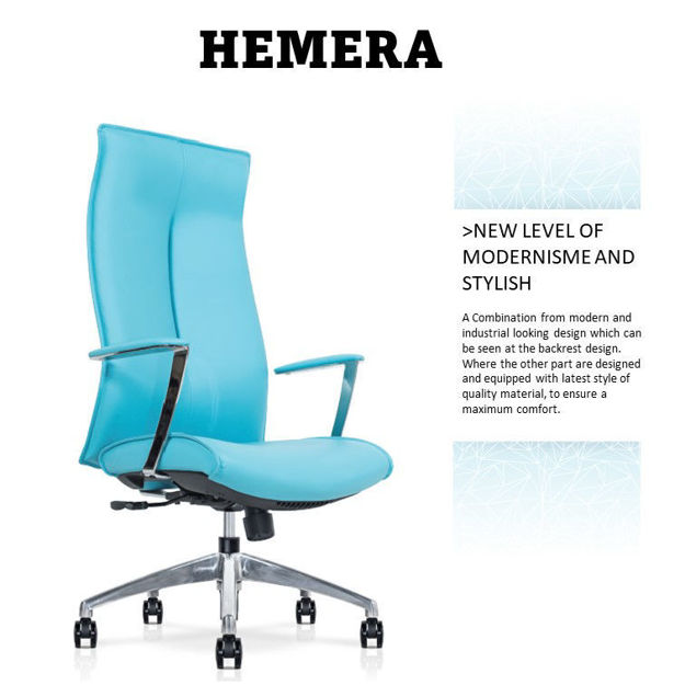 Picture of Hemera High Back Office Chair | PU Leather