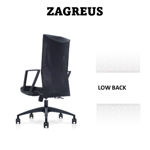 Picture of Zagreus CEO High Back Office Chair with Mesh Back | PU Leather