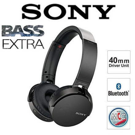 Picture of Sony Wireless Headphone Sony 650BT Bluetooth Headphones Extra Bass Quality