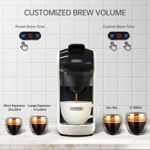 Picture of Hibrew 4in1 Multiple Capsule Coffee Machines 19 Bar Hot /Cold Espresso Machine Fit Nespresso&Dolce Gusto&Coffee Powder&ESE pod&K-cup adapter coffee machine full automatic