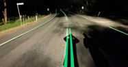 Picture of Glow-in-the-dark markings trialled on Australian roads