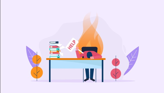 Picture of Burnout Has Negative Health Effects