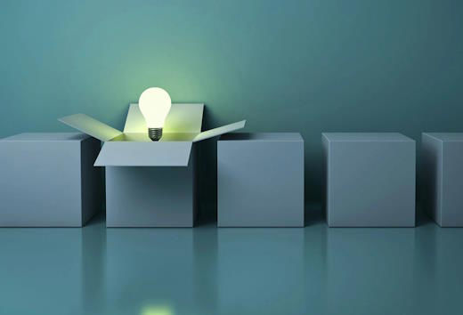 Picture of For New Ideas, Think Inside (This) Box