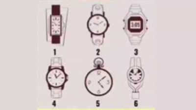 Picture of Personality Test: What your choice of clock reveals about your stress and inner balance