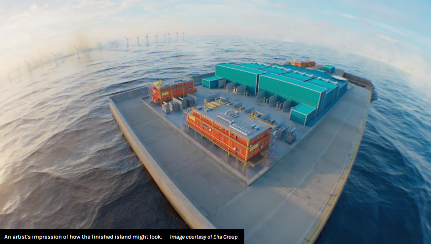 Picture of World's First Ever Artificial Energy Island Set To Power Up To 3 Million Belgian Homes