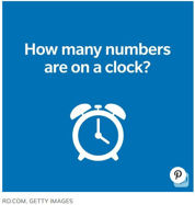 Picture of How Many Numbers Are on a Clock? Try to Solve the Viral Riddle